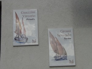 Guazzini Vittorio, soprannominato "Pirinela" Grossi Secondo, soprannominato "Tachin"