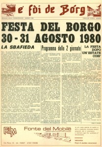 FOI DE BORGH AGOSTO 1980