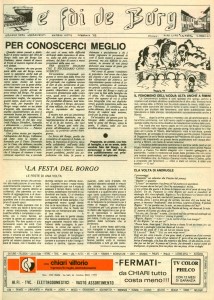 FOI DE BORGH FEBBRAIO 1979