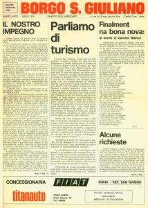 FOI DE BORGH LUGLIO 1979
