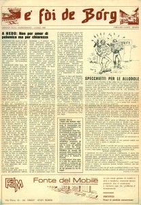 FOI DE BORGH LUGLIO 1980